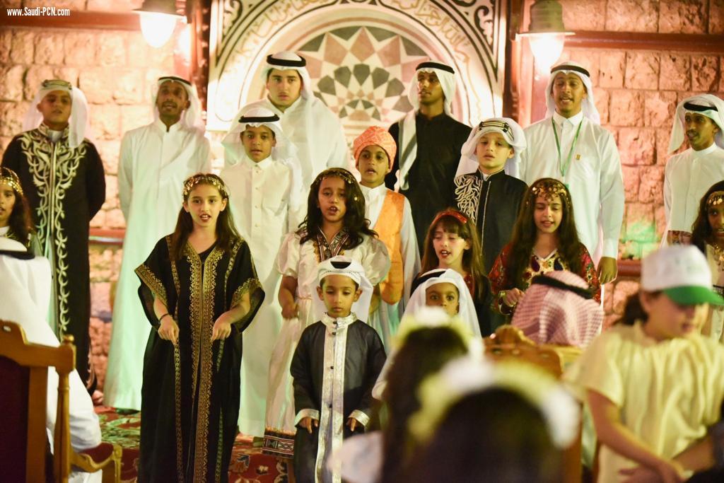 الحربي تشكر فريق اطفال المملكة على إبداعهم في حفل مدينة الطيبات باليوم الوطني ٨٩ للمملكة
