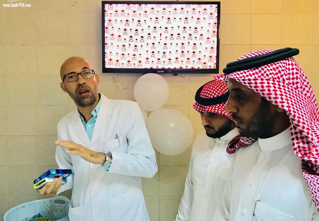 مدير مستشفى صامطة العام العريشي يدشن عيادة مكافحة التدخين بمستشفى صامطة