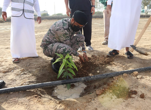 محافظ أحد المسارحة يدشن حملة لنجعلها خضراء