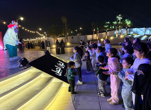 فعاليات يوم التأسيس في ألوان الجبيل 