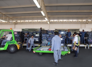 الشركة السعودية للخدمات الأرضية تودع 441,266 حاجاً من مطاري جدة والمدينة