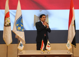 المصري أحمد سمير يفوز برئاسة الإتحاد العربي للميني فوتبول بالتزكية للمرة الثانية على التوالي 