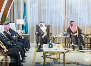 أمير الشرقية يستقبل رئيس مجلس إدارة نادي الخليج بمناسبة تحقيق النادي إنجازات رياضية مختلفة 