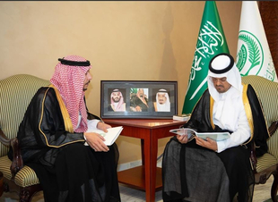 نائب أمير منطقة مكة يستقبل محافظ الطائف ويطلع على عددًا من التقارير 
