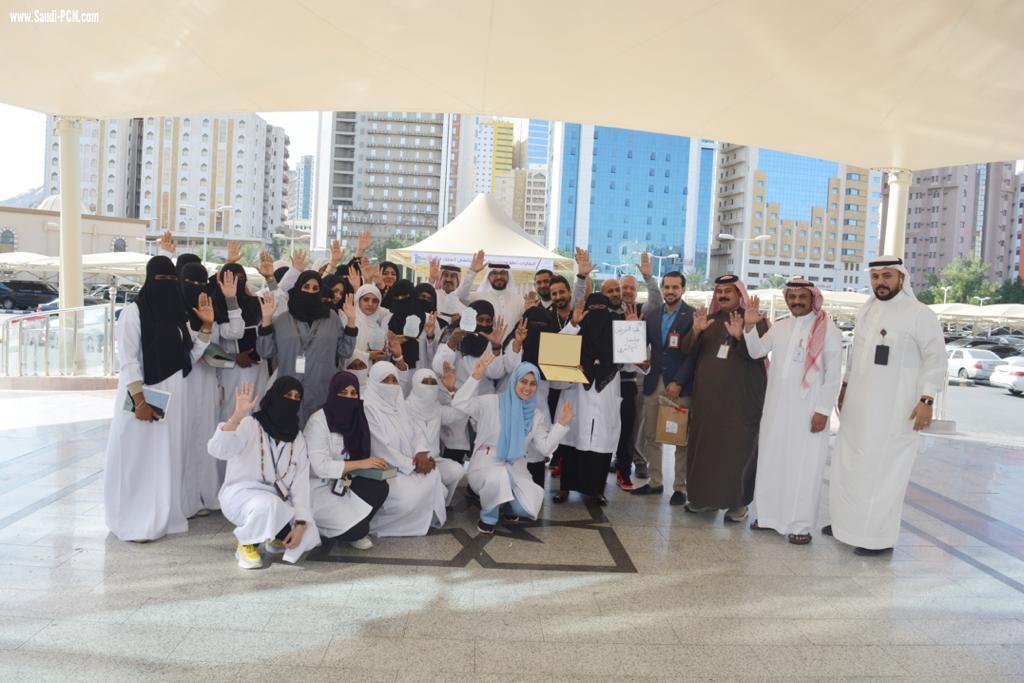 المساعد للخدمات العلاجية بصحة مكة يفتتح معرض إنجازات 
