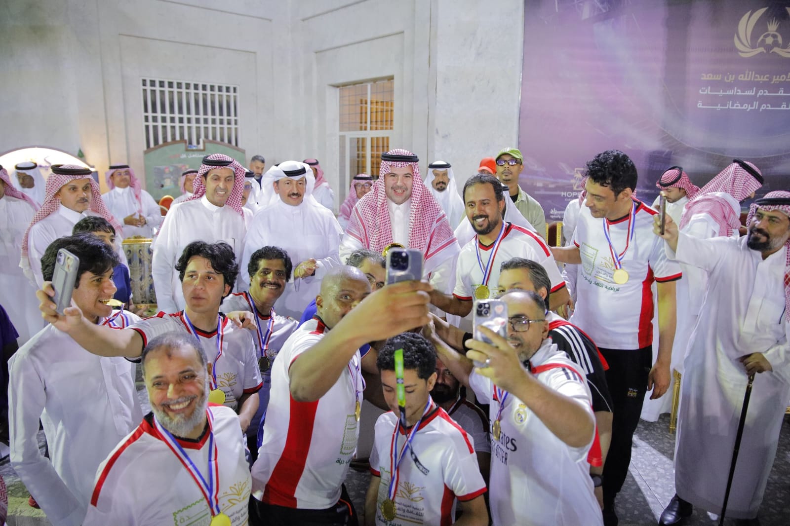 فعالية ليالينا الثقافية بجدة. 