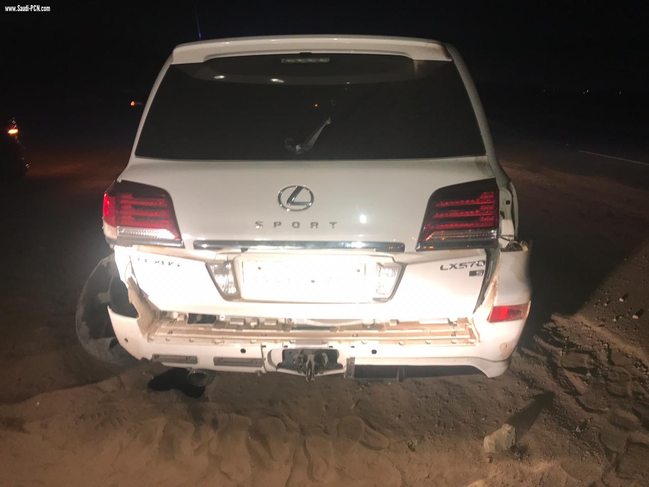 5 إصابات وحالة وفاة في حادث تصادم على طريق الصوارمة – المضايا