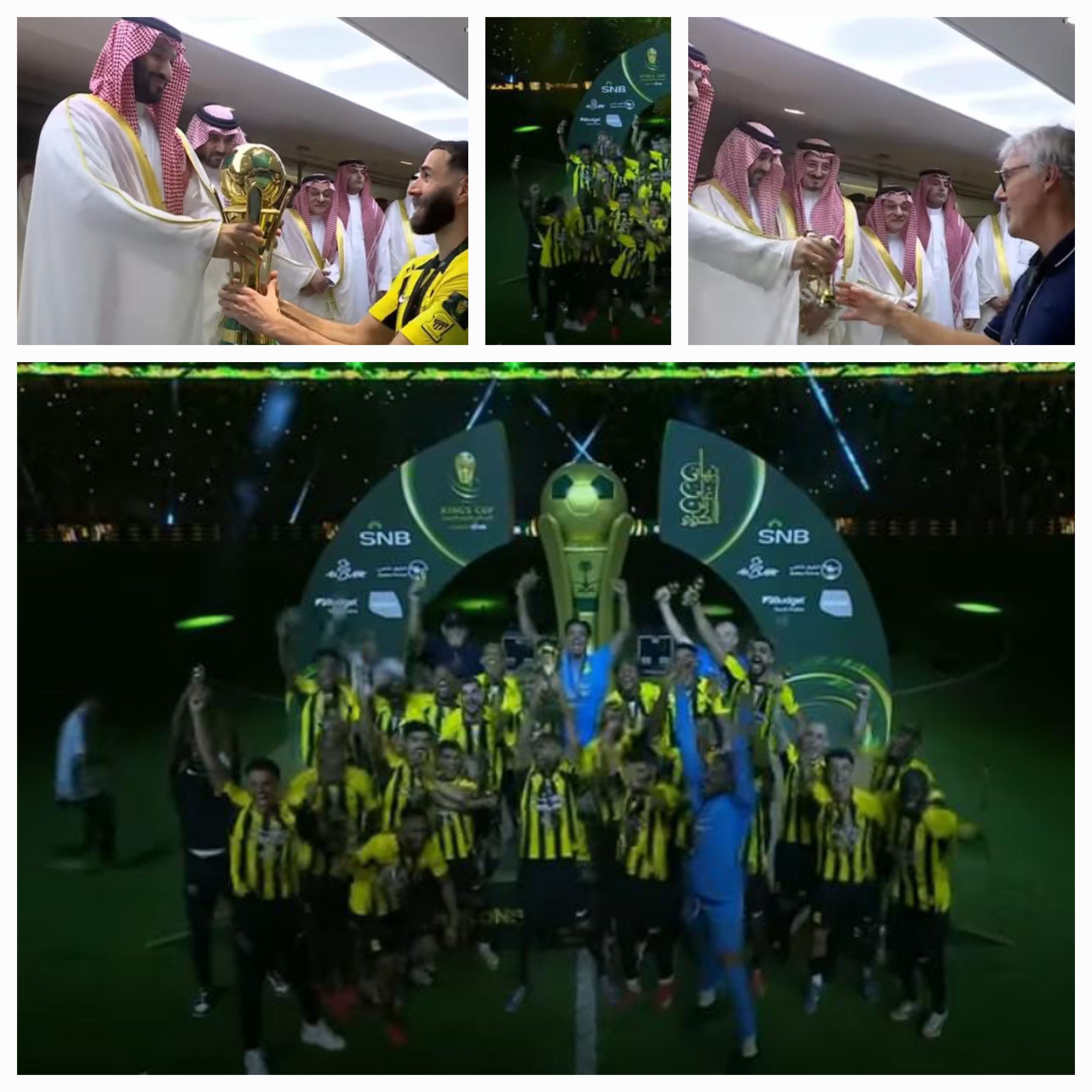 الاتحاد احتفى والقادسية اختفى في مبارة التتويج على كأس خادم الحرمين الشريفين ٢٠٢٥ 