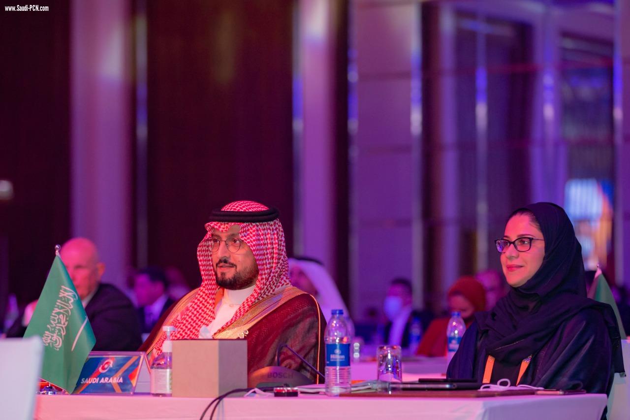 بن جلوي ترأس الوفد السعودي في الجمعية العمومية