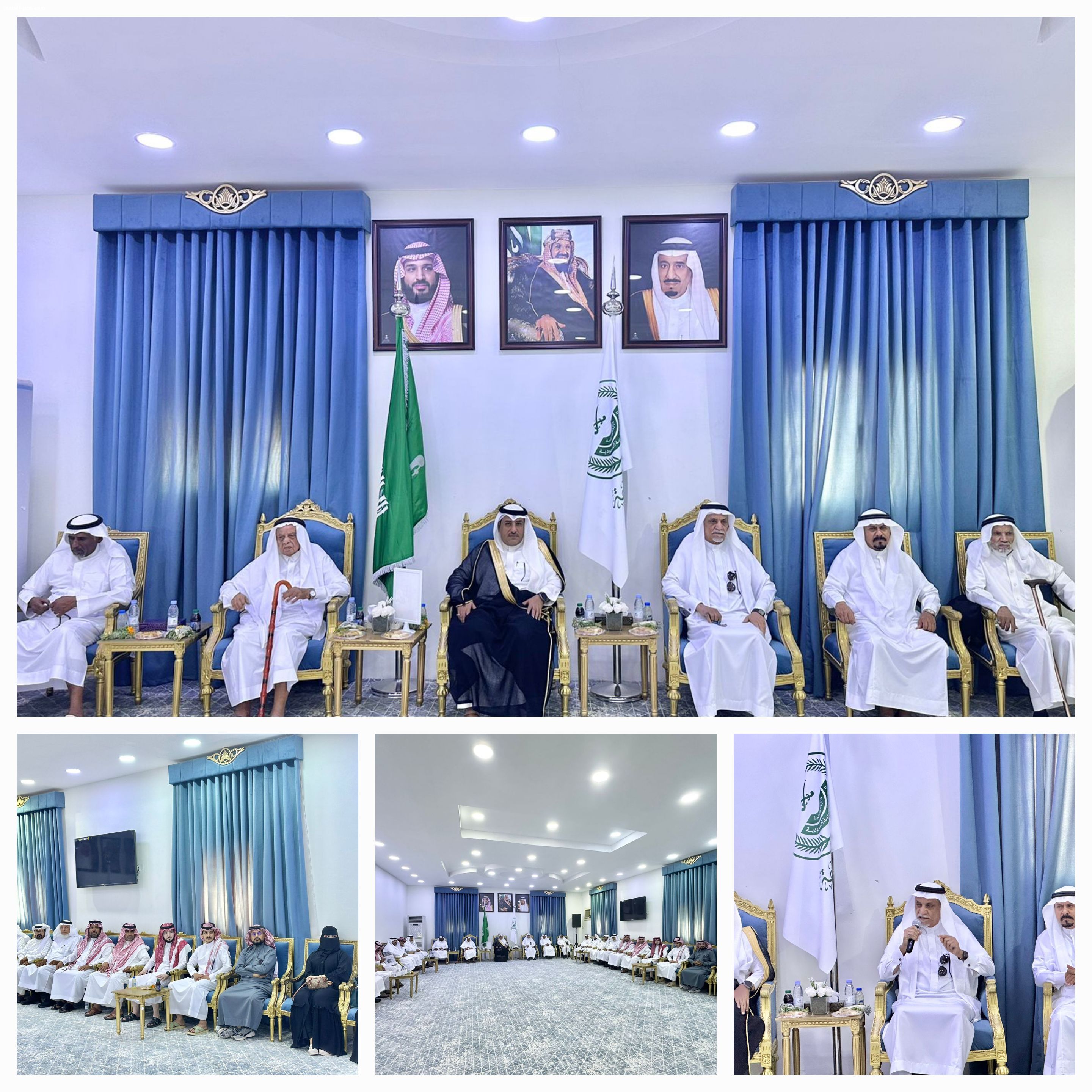 محافظ قلوة يستعرض الإنجازات والخطط التنموية بحضور الأهالي والأعيان