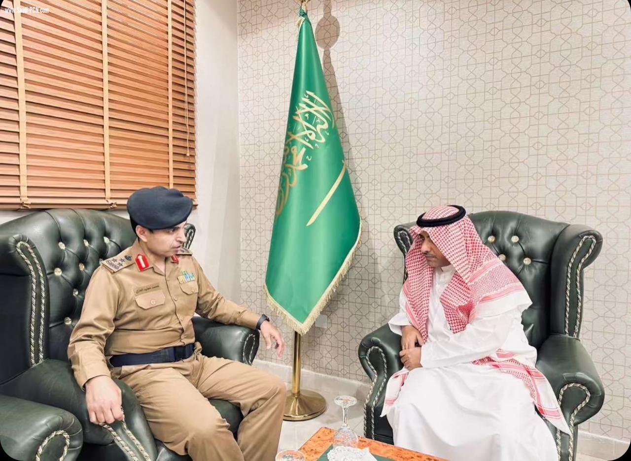 محافظ قلوة يستقبل مدير الدفاع المدني بمنطقة الباحة