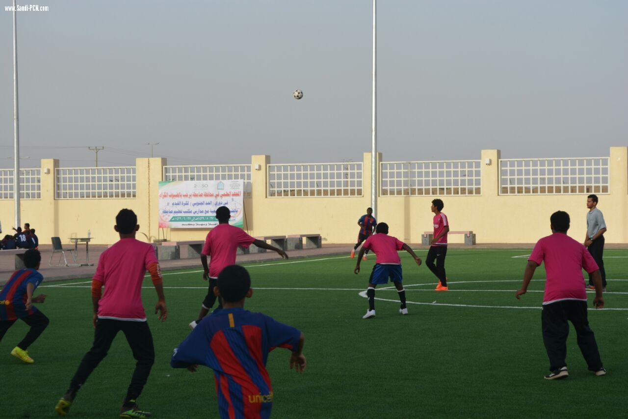 23 فريقاً لكرة القدم في دوري الحد الجنوبي بالمعهد العلمي بصامطه