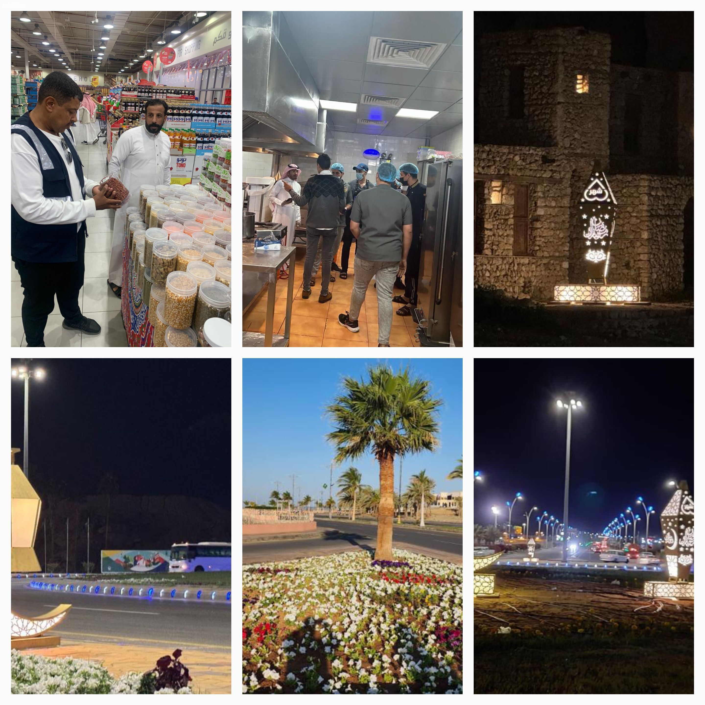 بلدية ضباء تزّين الشوارع وتكثف جولاتها الرقابية استعداداً لاستقبال شهر رمضان المبارك