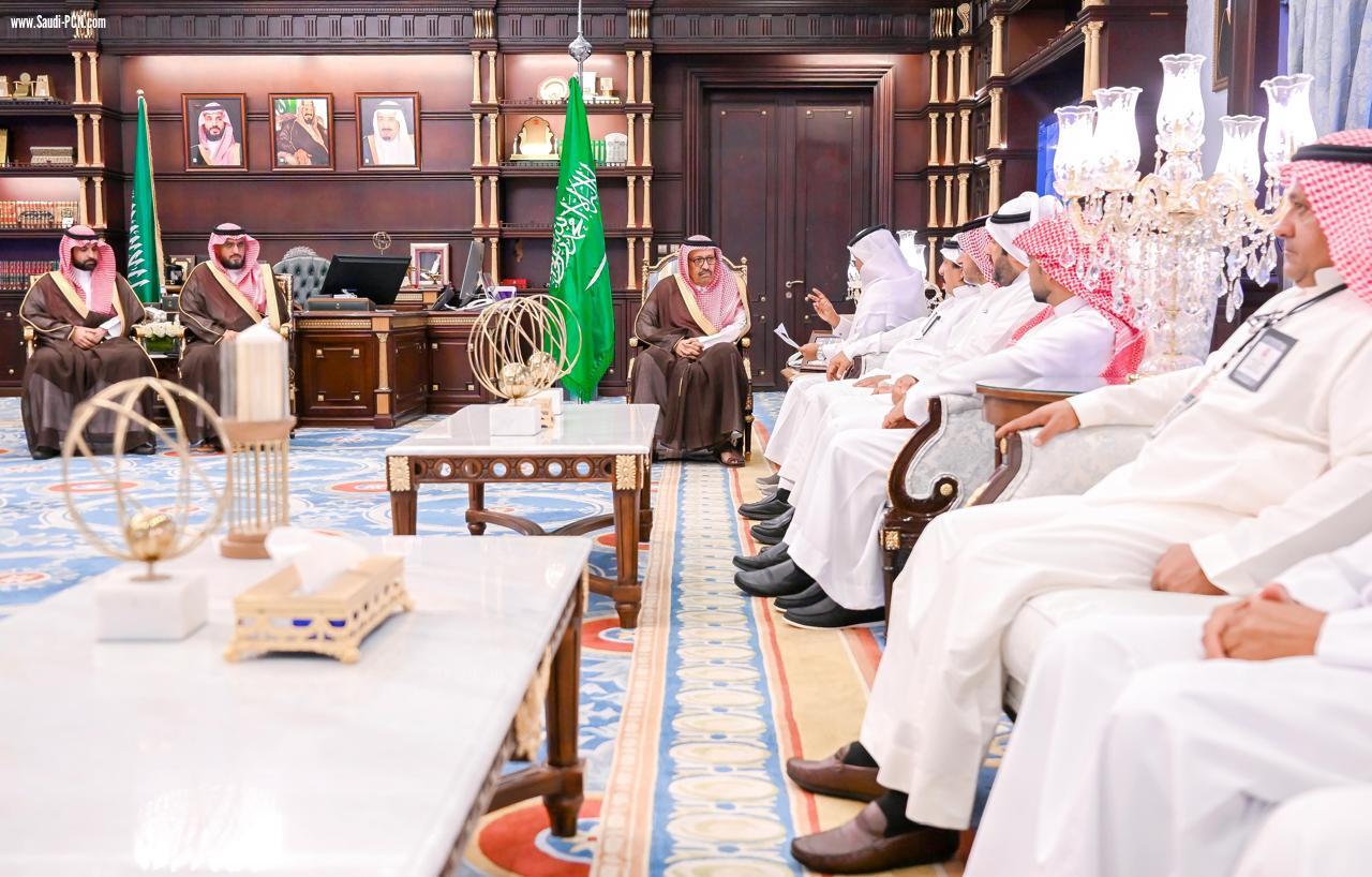 سمو أمير الباحة يستقبل المرشدين والمرشدات السياحيين المعتمدين في منطقة الباحة 