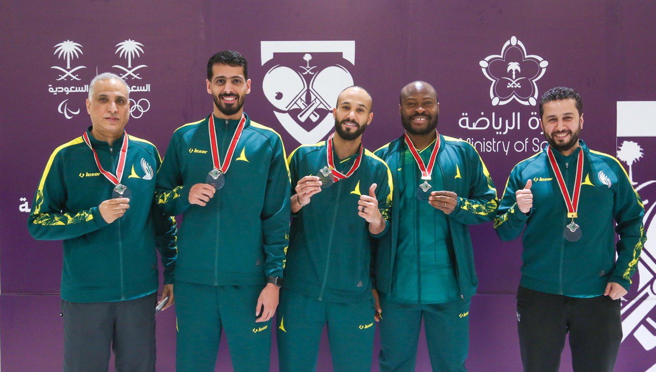 الخليج وصيف الدوري السعودي الممتاز لكرة الطاولة 2024-2025