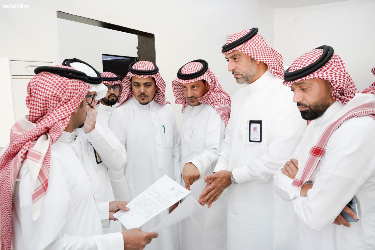زيارة الرئيس التنفيذي لتجمع الرياض الصحي لمركز ابوعشرة .