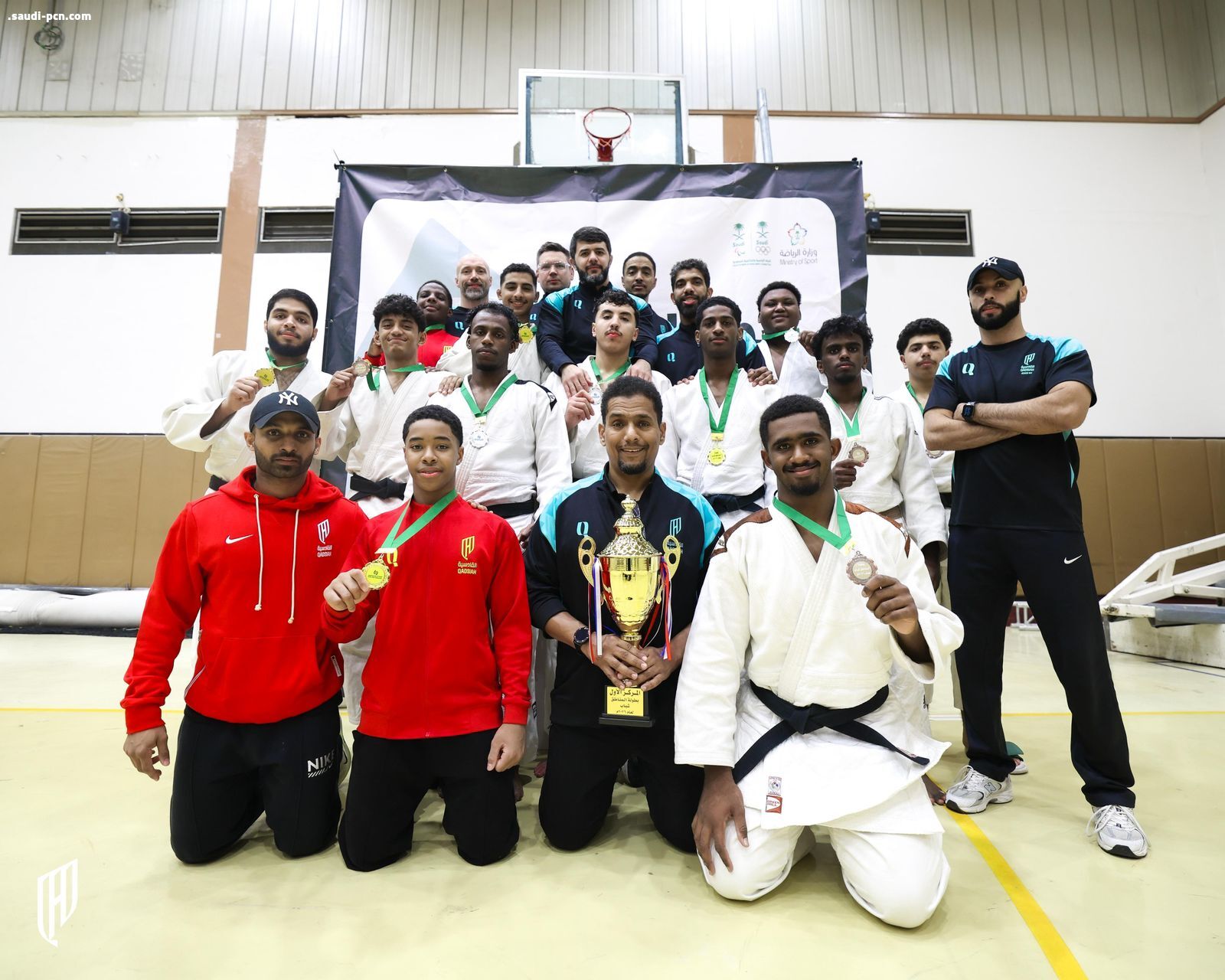 القادسية بطل الشرقية للجودو بـ14 ميدالية