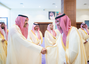 أمير منطقة الباحة يستقبل المهنئين بعيد الأضحى المبارك