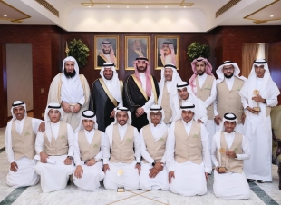 امير مكة ونائبه يستقبلا رئيس واعضاء جمعية كافل للأيتام