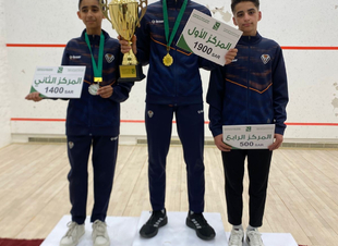 الصفا يفرض حضوره في بطولة الرياض للاسكواش تحت 15 عامًا