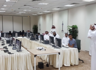 وفد الفرق التطوعية بجازان يطلع على تجهيزات المركز الاعلامي بالحد الجنوبي