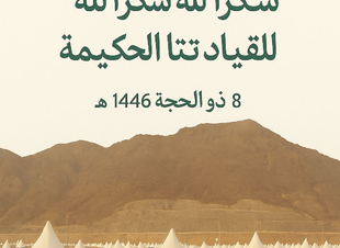 في يوم التروية.. شكرًا لله، ثم شكرًا لقيادتنا الحكيمة..