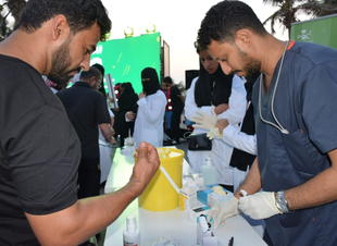 أمش 30 فعاليات مبادرة الشؤون الصحية بالتعاون مع مستشفى شرق جدة.