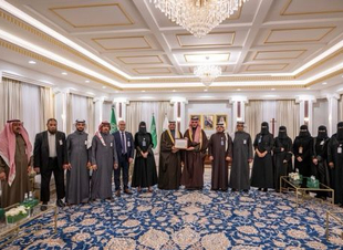 سمو الأمير فيصل بن نواف يبارك تحقيق صحة الجوف للمستوى البرونزي لجائزة الملك عبدالعزيز للجودة