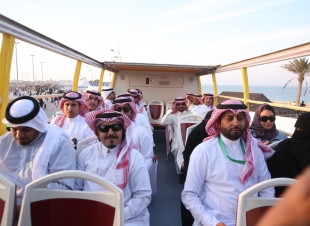 اعلاميو الشرقية يزورون مهرجان كلنا الخفجي السادس